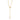 GOLD TINY FLOWER Y-NECKLACE
