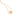 GOLD CHAIN WITH CRYSTAL