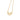 GOLD CHAIN WITH ZIRCONIA