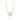 GOLD PLATED CHAIN WITH ZIRCONIA