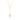 GOLD CHAIN WITH ZIRCONIA