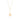 GOLD CHAIN WITH ZIRCONIA
