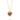 GOLD SACRED HEART OF JESUS NECKLACE