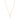 GOLD POINT OF LIGHT NECKLACE