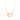 GOLD HEART PHOTO LOCKET NECKLACE