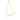 GOLD GRATIDÃO (GRATITUDE) NECKLACE
