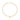 GOLD EVIL EYE LINK CHAIN NECKLACE