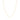GOLD HEART CABLE LINK CHAIN