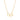 GOLD CURLY GIRL + HEART NECKLACE