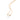 GOLD PURE LOVE PEARL NECKLACE