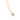 GOLD PLATED PENDANT WITH CRYSTAL
