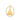 GOLD PENDANT WITH CRYSTAL