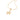 GOLD PENDANT WITH ZIRCONIA