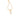 GOLD PENDANT WITH ZIRCONIA