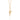 GOLD PENDANT WITH ZIRCONIA