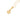 GOLD PENDANT WITH ZIRCONIA
