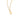GOLD PENDANT WITH ZIRCONIA