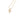 GOLD PENDANT WITH ZIRCONIA