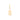 GOLD PENDANT WITH ZIRCONIA