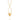GOLD EARRING WITH CRISTAL