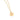 GOLD PLATED PENDANT WITH ZIR