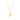 GOLD PLATED PENDANT WITH ZIR