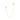 GOLD PENDANT WITH ZIRCONIA