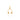 GOLD PENDANT WITH ZIRCONIA