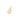 GOLD PENDANT WITH ZIRCONIA