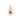 GOLD PENDANT WITH ZIRCONIA