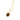 GOLD BROWN STONE PENDANT