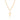 GOLD DOUBLE TONE CROSS MEN’S PENDANT