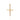 GOLD DETAILED CROSS PENDANT