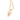 GOLD PLATED PENDANT WITH CRYSTAL