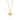 GOLD CLASSIC DOMED HEART PENDANT