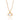 GOLD OVAL ESSENCE OF TIME PENDANT