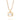 GOLD ETERNITY OCTAGON PENDANT