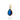 GOLD AZURE THRONE PENDANT