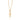 GOLD MEN'S TEXTURED CROSS PENDANT