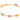 GOLD PLATED KID'S BRACELET WITH CRYSTAL