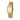 GOLD BUTTERFLY ANALOG WATCH