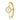 GOLD LIORA CUFF SOCIAL ANALOG WATCH