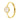 GOLD LIORA CUFF SOCIAL ANALOG WATCH