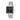 SILVER NOIR SQUARE ANALOG WATCH