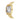 GOLD BOLD ROMAN NUMERALS ANALOG WATCH