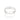 SILVER 925 DOUBLE SHINE WEDDING BAND WITH STONE