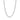 SILVER 925 PAPER CLIP LINK CHAIN - 60CM