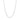 SILVER 925 LONG PAPER CLIP LINK CHAIN - 60CM