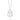 SILVER 925 AMORE CASCADE NECKLACE