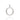 SILVER 925 HOLLOW CIRCLE PENDANT
